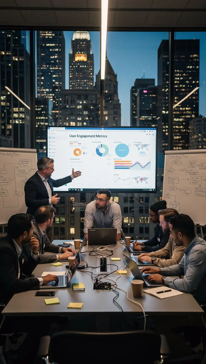 User interface design showcasing intuitive layout principles